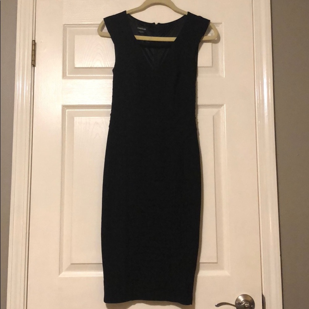 Bebe black cocktail dress